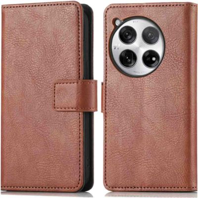 Coque étui IMOSHION pour OnePlus 12 - Marron
