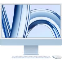 Location Ordinateur Apple IMAC 24' M3 8Go 256Go CPU 8 GPU 8 Bleu Reconditionné Grade A