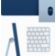 Location Ordinateur Apple IMAC 24' M3 8Go 256Go CPU 8 GPU 8 Bleu Reconditionné Grade A