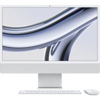 Location Ordinateur Apple IMAC 24' M3 8Go 256Go CPU 8 GPU 10 Argent Reconditionné Grade B