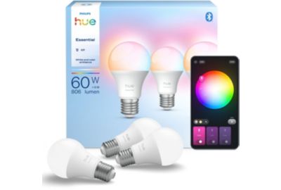 Pack PHILIPS Hue E27 WCA A60 3P