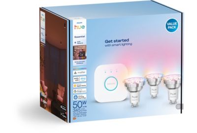 Pack PHILIPS Hue GU10 WCA 345 3kit