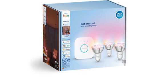 Pack PHILIPS Hue GU10 WCA 345 3kit