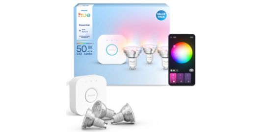 Pack PHILIPS Hue GU10 WCA 345 3kit