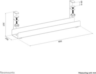 Hub USB C NEOMOUNTS ADS07-121WH
