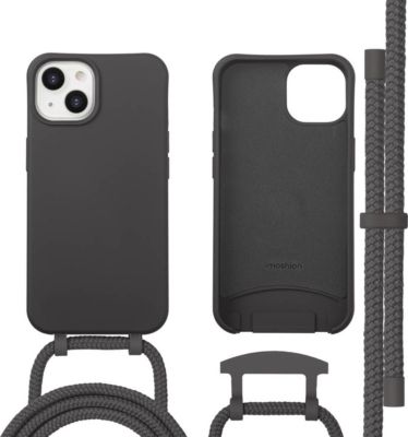 Coque avec cordon IMOSHION pour Apple iPhone 14 - Black Coffee