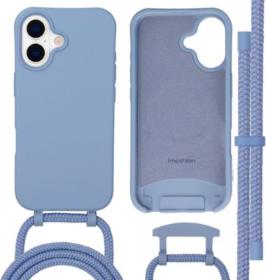 Coque avec cordon IMOSHION pour Apple iPhone 17 - Ash Blue