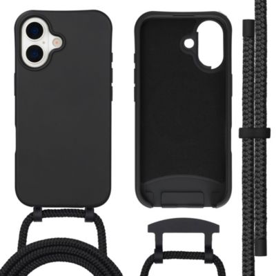 Coque avec cordon IMOSHION pour Apple iPhone 17 - Noir