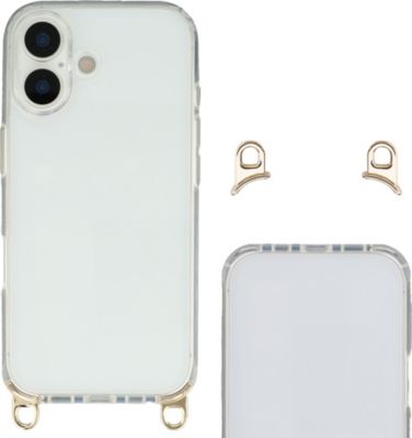 Coque avec cordon SELENCIA pour Apple iPhone 17 - Transparent