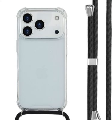 Coque avec cordon IMOSHION pour Apple iPhone 17 Pro - Noir