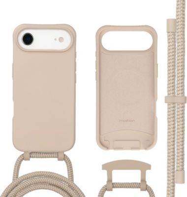 Coque avec cordon IMOSHION pour Apple iPhone Air - Nude