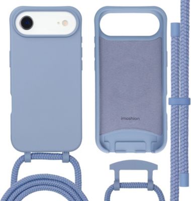 Coque avec cordon IMOSHION pour Apple iPhone Air - Ash Blue