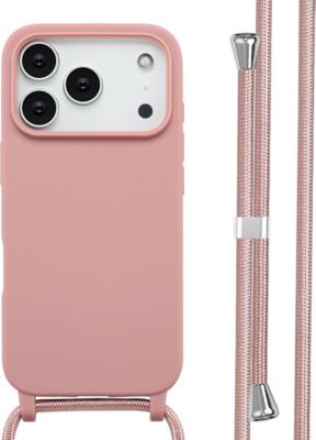 Coque avec cordon IMOSHION pour Apple iPhone 17 Pro - Sand Pink
