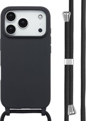 Coque avec cordon IMOSHION pour Apple iPhone 17 Pro - Noir