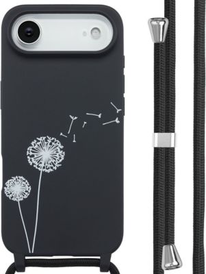 Coque avec cordon IMOSHION pour Apple iPhone Air - Dandelion Black