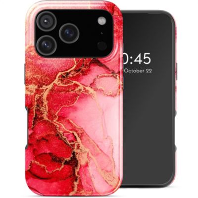Coque SELENCIA pour Apple iPhone 17 Pro - Rosy Marble