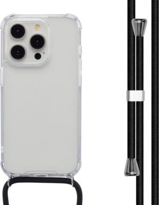 Coque avec cordon IMOSHION pour Apple iPhone 15 Pro - Noir
