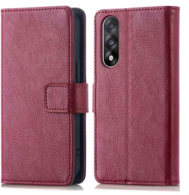 Coque étui IMOSHION pour OnePlus Nord 5 - Bordeaux