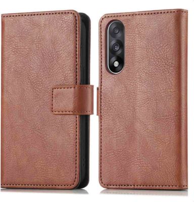 Coque étui IMOSHION pour OnePlus Nord 5 - Marron