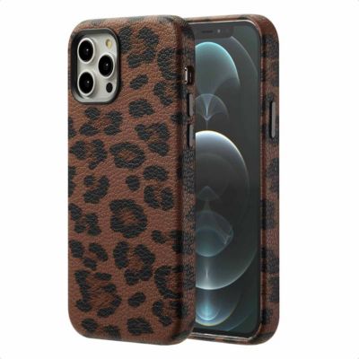 Coque SELENCIA pour Apple iPhone 12 (Pro) - Mocha Brown
