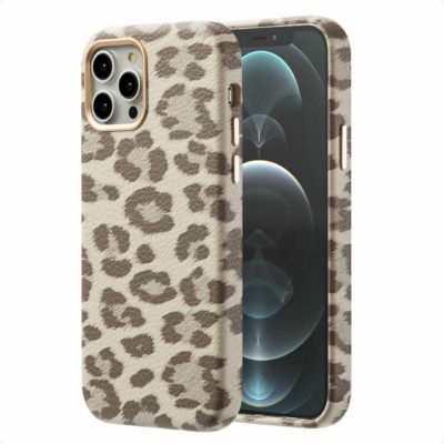 Coque SELENCIA pour Apple iPhone 12 (Pro) - Soft Ivory