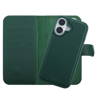 Coque étui SELENCIA pour Apple iPhone 16 - Vert