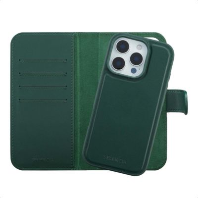 Coque étui SELENCIA pour Apple iPhone 16 Pro - Vert
