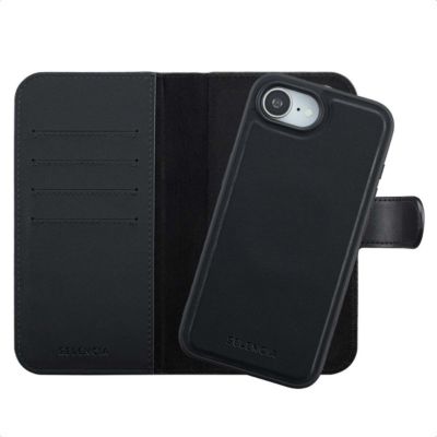 Coque étui SELENCIA pour Apple iPhone 17e / 16e - Noir