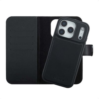 Coque étui SELENCIA pour Apple iPhone 17 Pro - Noir