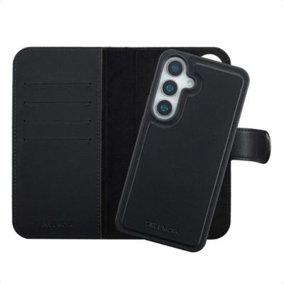 Coque étui SELENCIA pour Samsung Galaxy S25 / S24 - Noir