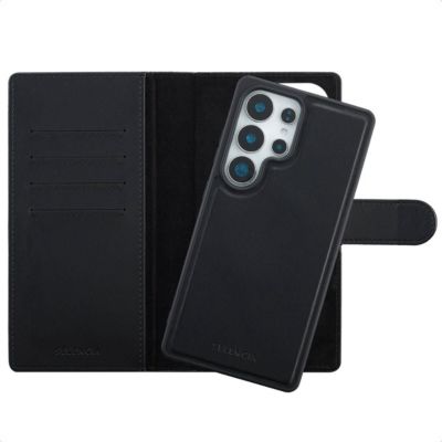 Coque étui SELENCIA pour Samsung Galaxy S25 Ultra - Noir