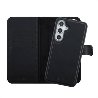 Coque étui SELENCIA pour Samsung Galaxy S24 FE - Noir