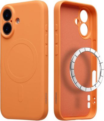 Coque IMOSHION pour Apple iPhone 16 - Neon Orange Coque IMOSHION pour Apple iPhone 16 - Neon Orange