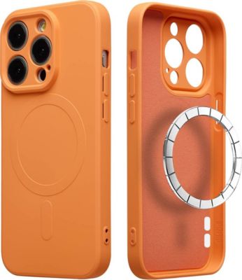 Coque IMOSHION pour Apple iPhone 15 Pro - Neon Orange Coque IMOSHION pour Apple iPhone 15 Pro - Neon Orange