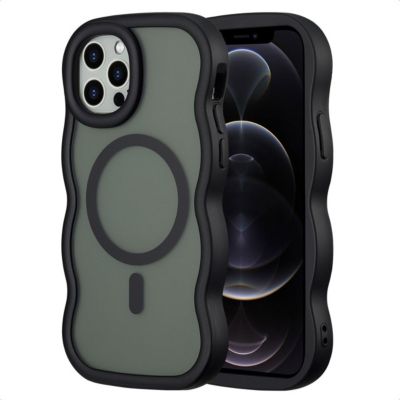 Coque SELENCIA pour Apple iPhone 12 (Pro) - Noir