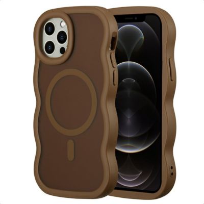 Coque SELENCIA pour Apple iPhone 12 (Pro) - Mocha Brown