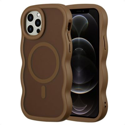 Coque SELENCIA pour Apple iPhone 12 (Pro) - Mocha Brown