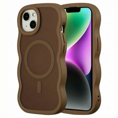 Coque SELENCIA pour Apple iPhone 14 / 13 - Mocha Brown