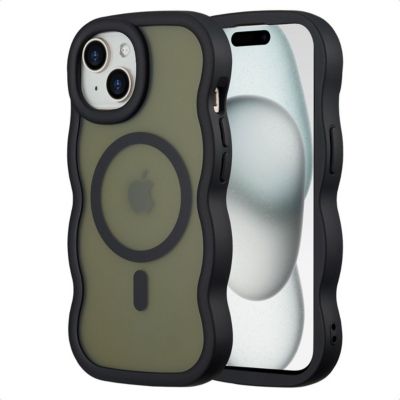 Coque SELENCIA pour Apple iPhone 15 - Noir