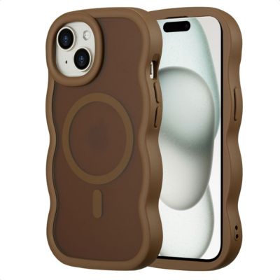 Coque SELENCIA pour Apple iPhone 15 - Mocha Brown Coque SELENCIA pour Apple iPhone 15 - Mocha Brown