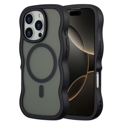 Coque SELENCIA pour Apple iPhone 16 Pro - Noir Coque SELENCIA pour Apple iPhone 16 Pro - Noir