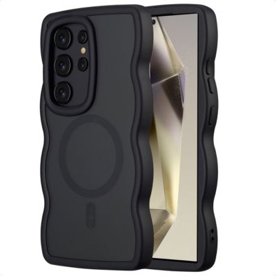 Coque SELENCIA pour Samsung Galaxy S24 Ultra - Noir