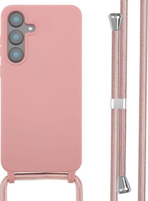 Coque avec cordon IMOSHION pour Samsung Galaxy S25 FE - Sand Pink