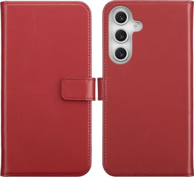 Coque étui SELENCIA pour Samsung Galaxy S25 FE - Rouge