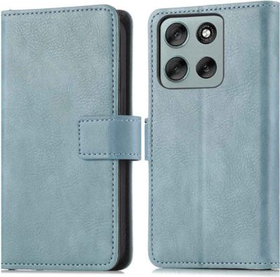 Coque étui IMOSHION pour Motorola Moto G56 - Bleu clair