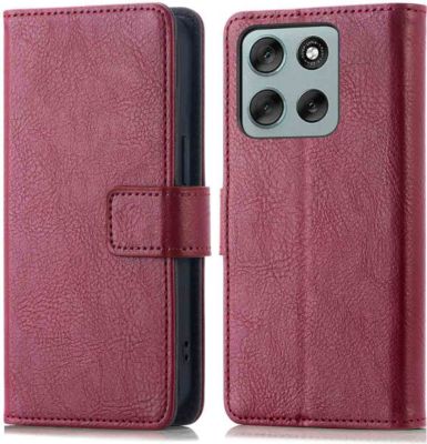 Coque étui IMOSHION pour Motorola Moto G56 - Marron