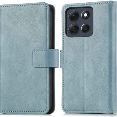 Coque étui IMOSHION pour Motorola Moto G86 - Bleu clair