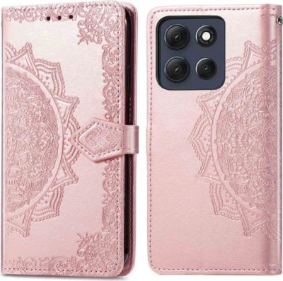Coque étui IMOSHION pour Motorola Moto G86 - Rose Doré