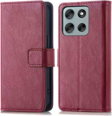 Coque étui IMOSHION pour Motorola Moto G86 Power - Marron