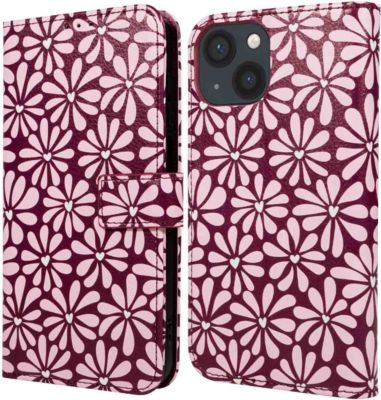 Coque étui IMOSHION pour Apple iPhone 14 - Bloom Love Blush